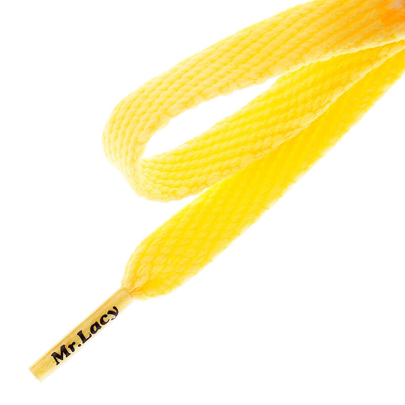 Schuhpflege SCHNÜRSENKEL MR. LACY FLATTIES YELLOW 2000060003322 Gelb