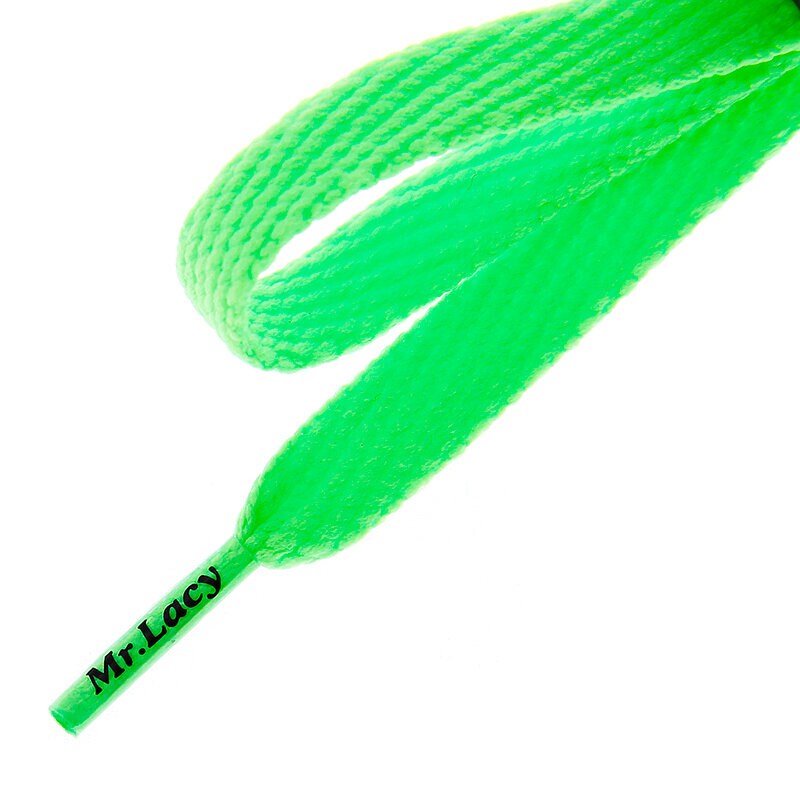 Schuhpflege SCHNÜRSENKEL MR. LACY FLATTIES NEON GREEN 2000060002721 Grün
