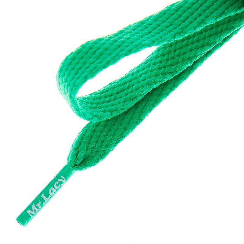 Schuhpflege SCHNÜRSENKEL MR. LACY FLATTIES KELLY GREEN 2000060002196 Grün