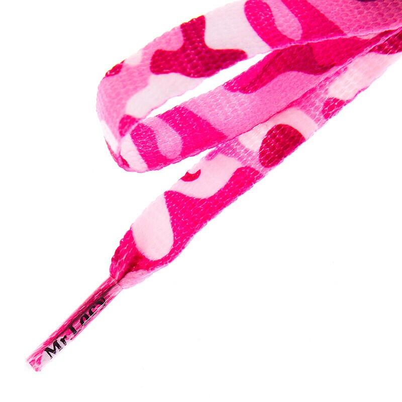 Schuhpflege SCHNÜRSENKEL MR. LACY PRINTIES PINK CAMO 2000060007757 Rosa
