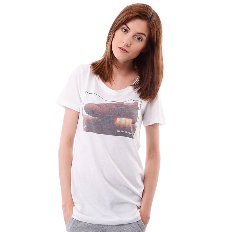 Damen T-Shirt T SHIRT NIKE RU AMX PHOTO PR 526666100 Weiß
