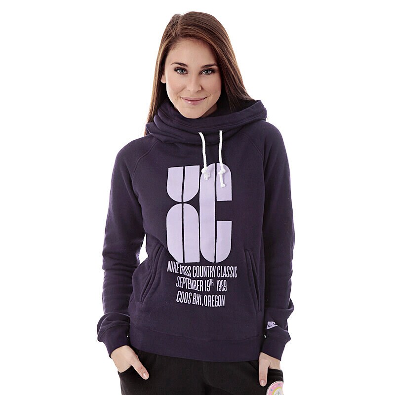 Damen HOODIE NIKE RU VIN X COUNTRY 575166507 Violet