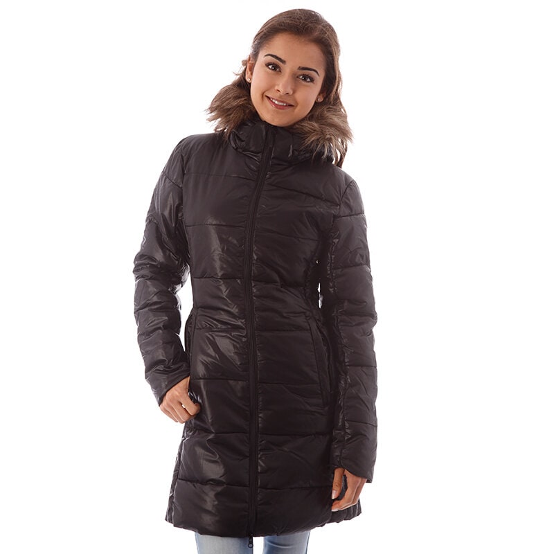 Damen Winterjacke UMBRO JACKE KANGAROO UL33KUD04001 Schwarz