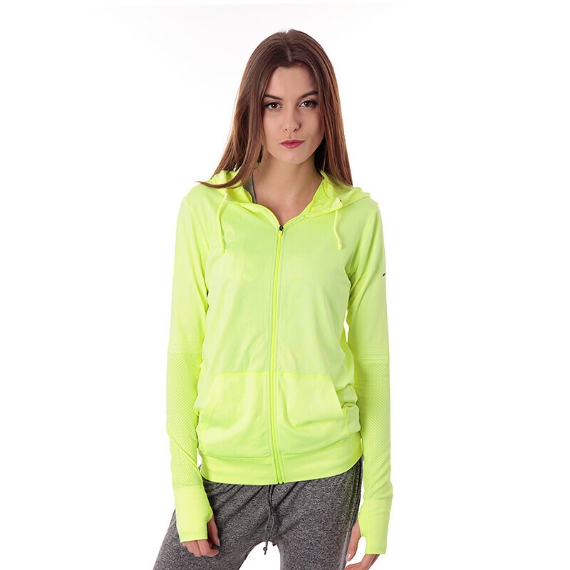 Damen SWEATSHIRT NIKE EPIC DF KNIT HOODY 589295702 Gelb