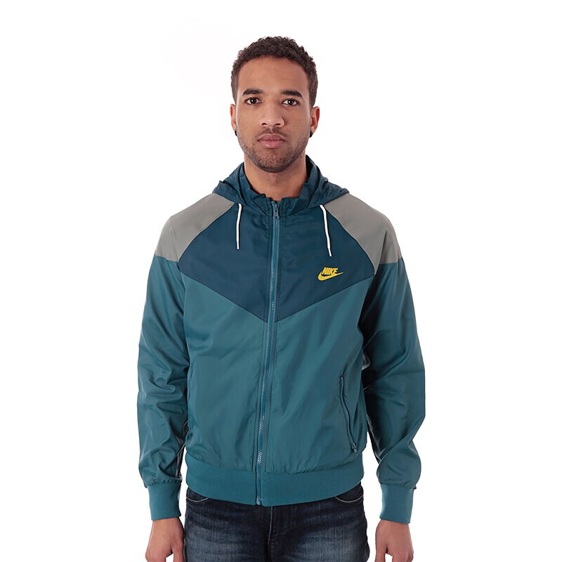 Herren Übergangsjacke JACKE NIKE RU HERITAGE  WINDRU NNER 596277352 Grün