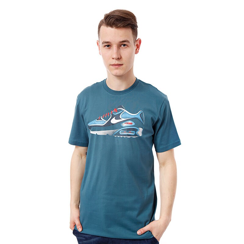 Herren T-Shirt T SHIRT NIKE TEE-AIR MAX 589774388 Grün