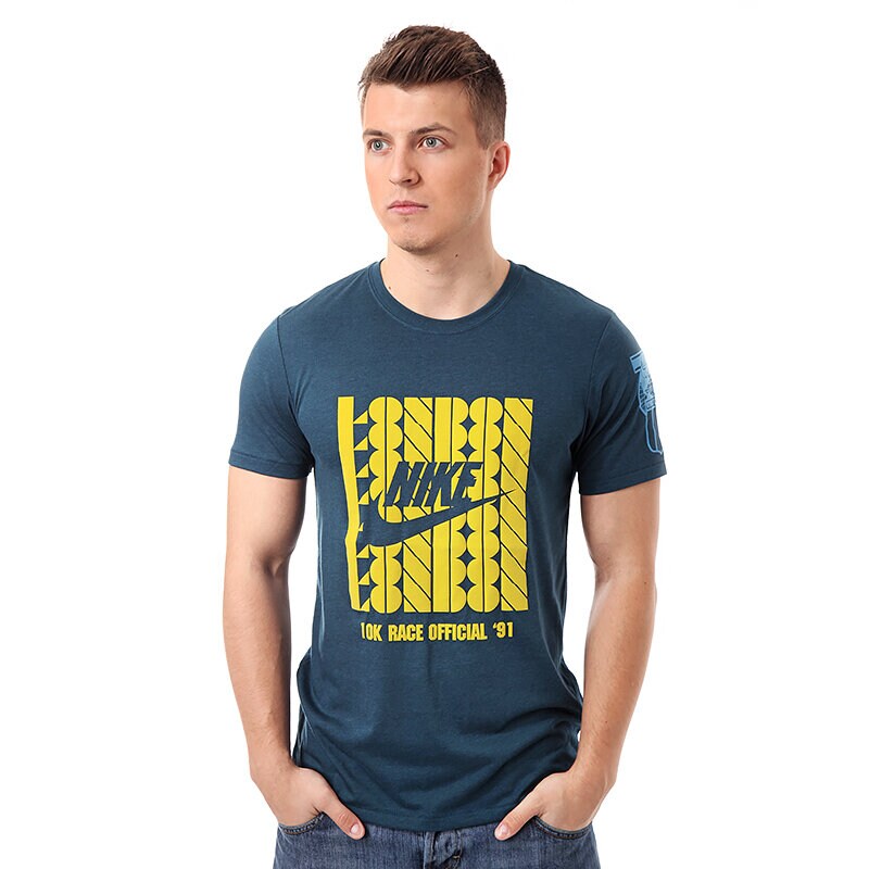 Herren T-Shirt T SHIRT NIKE GLORY TOP -  RU L ONDON 617871399 Dunkelblau