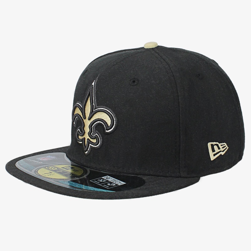 Kinder Cap NEW ERA MÜTZE NFL ON- FIELD NEW ORLEAN SAINTS 10529759 Schwarz
