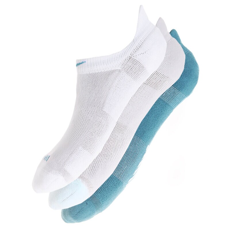 Damen Socken FOOTIES NIKE 3PPK WOMEN'S  DRI FIT GRAPHIC N SX4788933 Grün