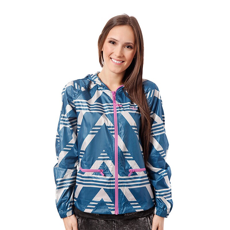 Damen Übergangsjacke JACKE ADIDAS NAT AO WB F80667 Blau