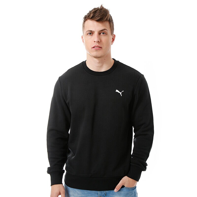 Herren SWEATSHIRT PUMA ESS CREW SWEAT 82396401 Schwarz