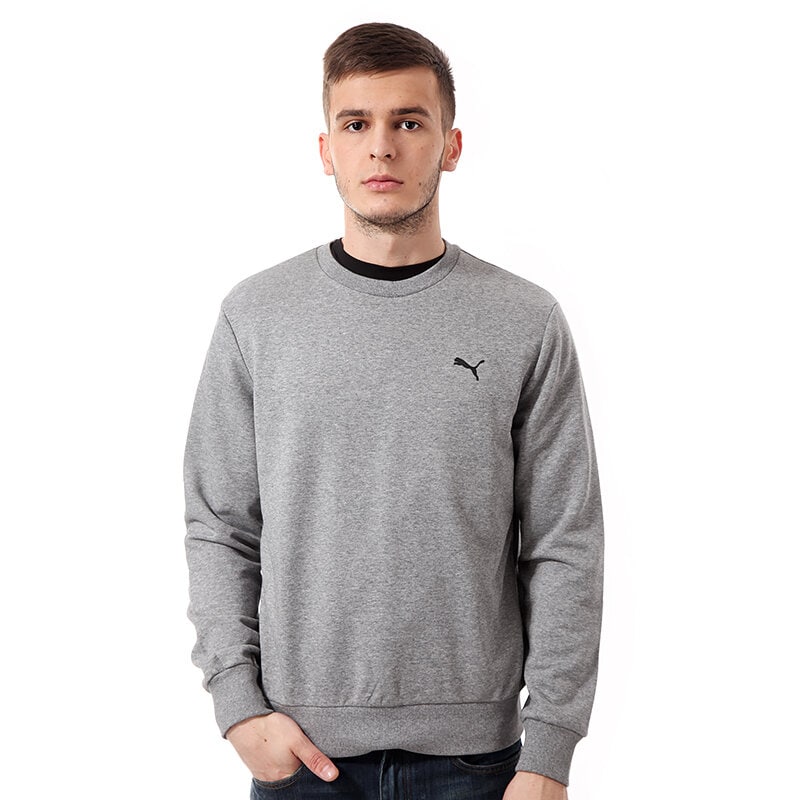 Herren SWEATSHIRT PUMA ESS CREW SWEAT 82396404 Grau