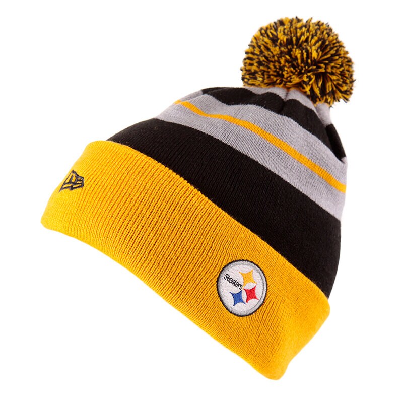 Kinder Mütze MÜTZE NEW ERA EMEA RETRO SCRIP ITTSBURGH STEELERS 10877933 Schwarz