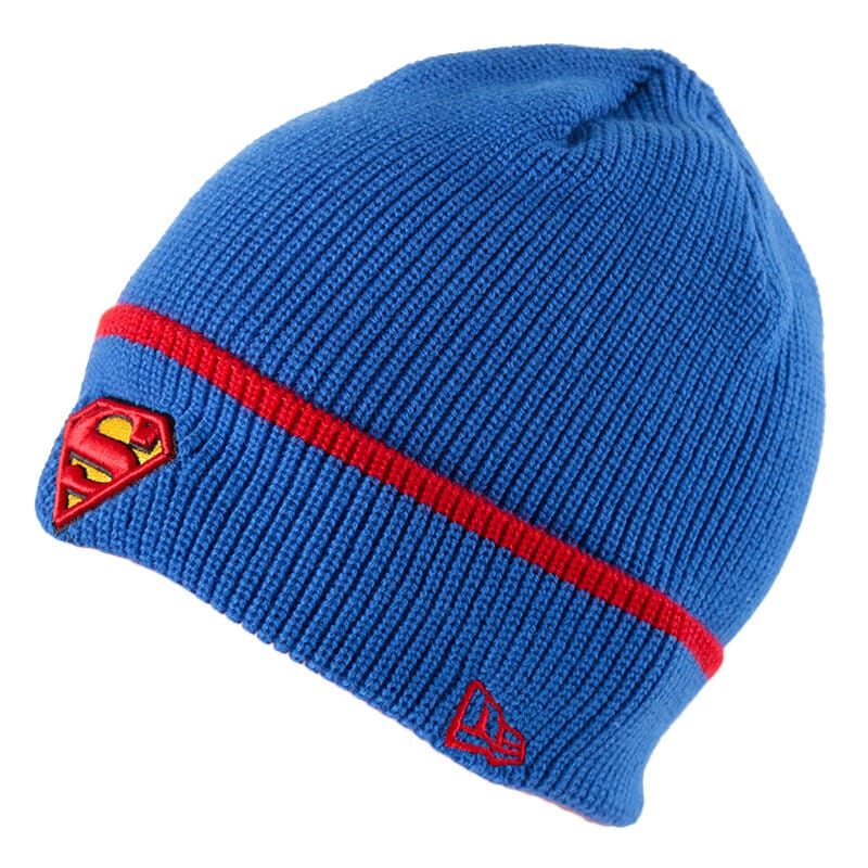Kinder Mütze MÜTZE NEW ERA POP CUFF KNIT SU PERMAN 10909056 Blau