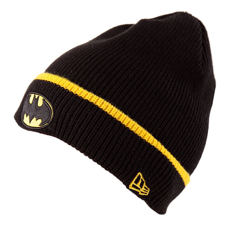 Kinder Mütze MÜTZE NEW ERA POP CUFF KNIT BA TMAN 10909062 Schwarz