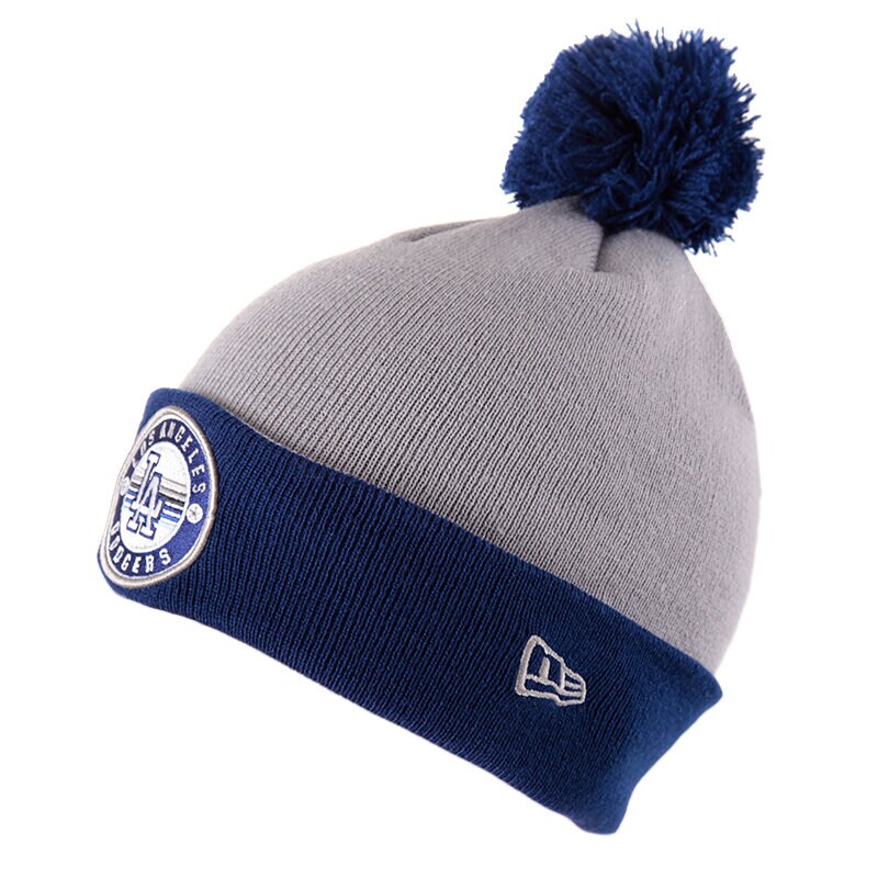 Kinder Mütze MÜTZE NEW ERA CIRCLE KNIT FLLO S ANGELES DODGERS 10879656 Blau