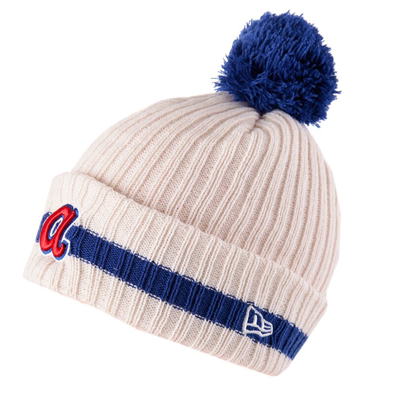 Kinder Mütze MÜTZE NEW ERA RETRO BOBBLE ATL ANTA BRAVES 10877360 Weiß