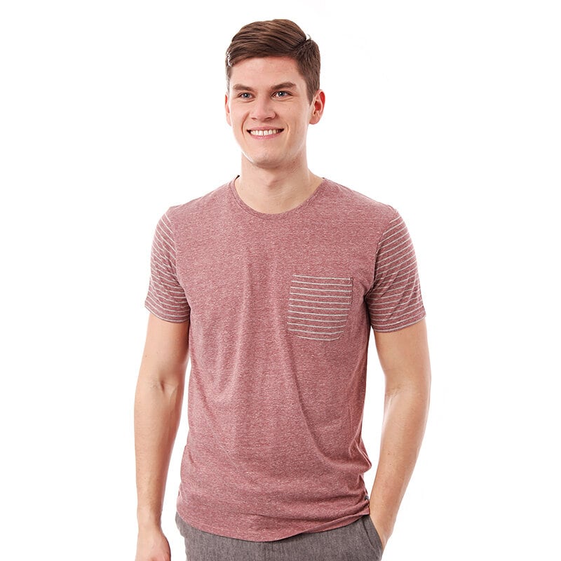 Herren T-Shirt T SHIRT O'NEILL LM SUNDAY  S/S LV TEE 4023483055 Dunkelrot