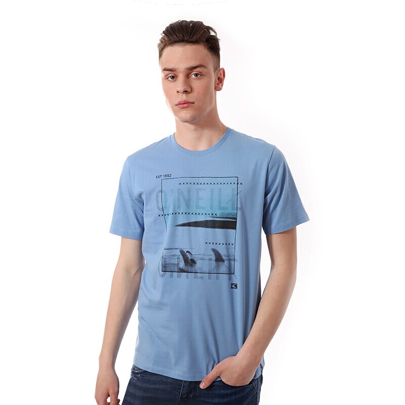 Herren T-Shirt T SHIRT O'NEILL  LM SOUTH SWEL L S/SLV TEE 4036045059 Blau