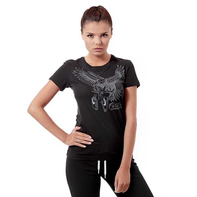 Damen T-Shirt NIKE T-SHIRT TEE-CORTEZ EAGLE 619519010 Schwarz