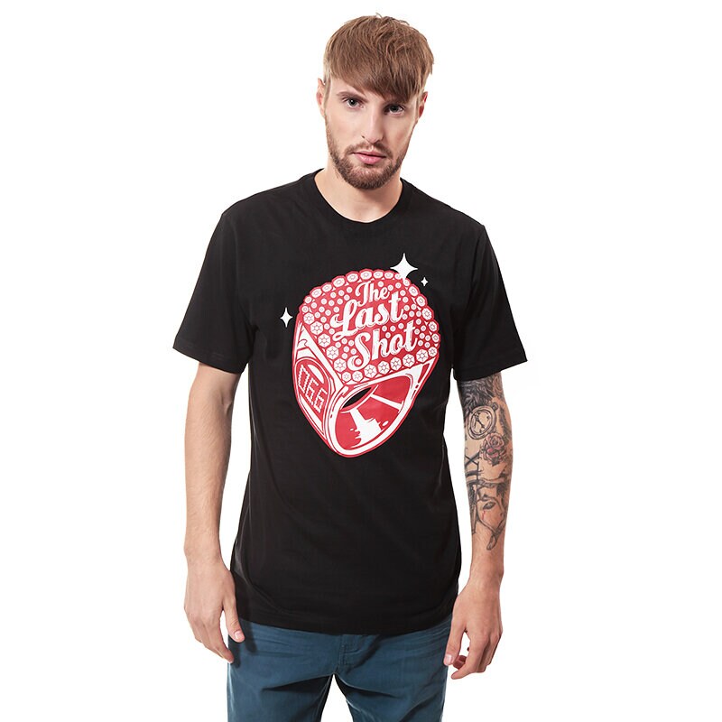 Herren T-Shirt JORDAN T-SHIRT AJ XIV LASTSHOT 619947010 Schwarz