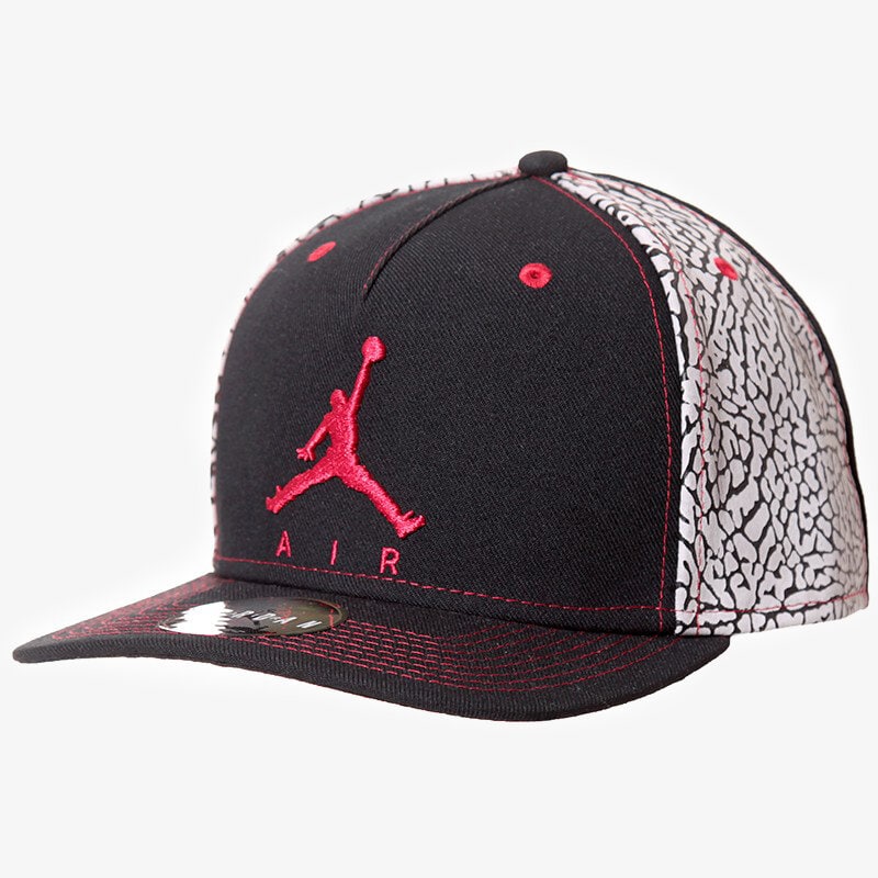 Herren Cap JORDAN BASECAP 3 SNEAKER SNAPBACK 635040010 Schwarz