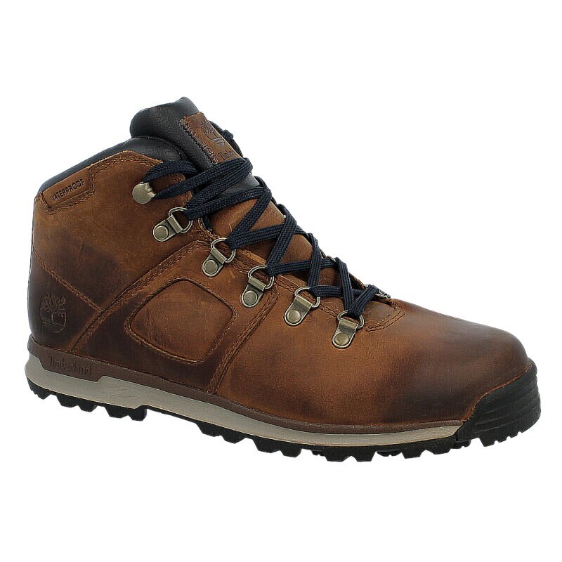 Herren Outdoor Schuhe TIMBERLAND GT SCRAMBLE MID LEATHER WP 2210R Braun