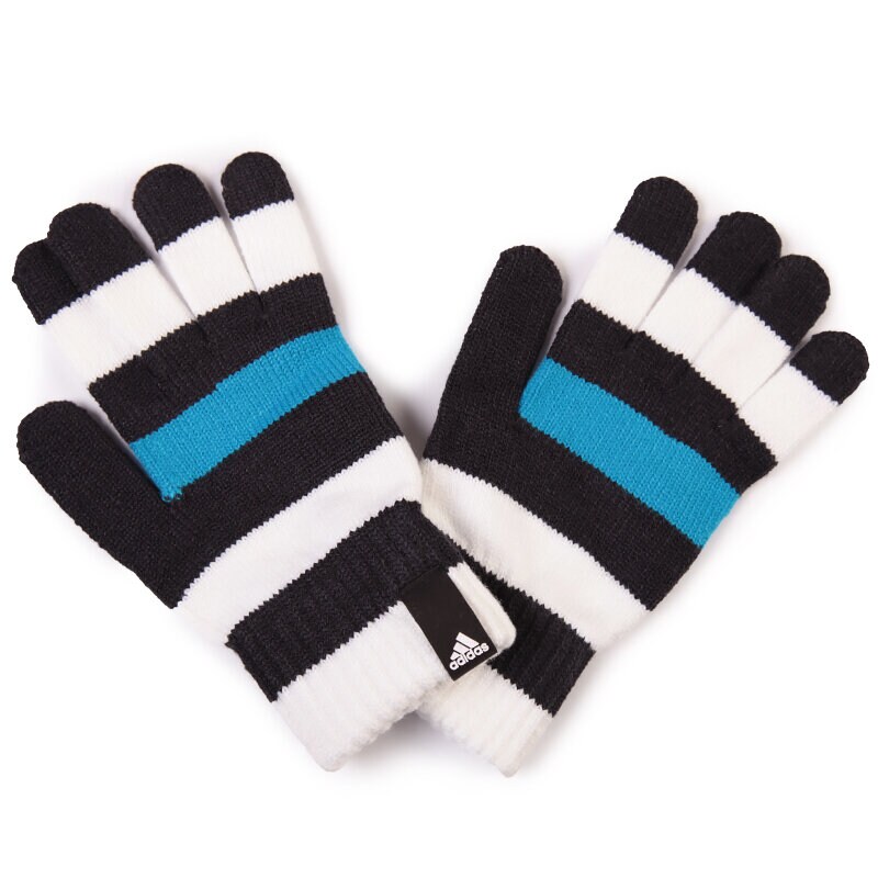 Kinder ADIDAS HANDSCHUHE STRIPED GLOVES M66615 Blau