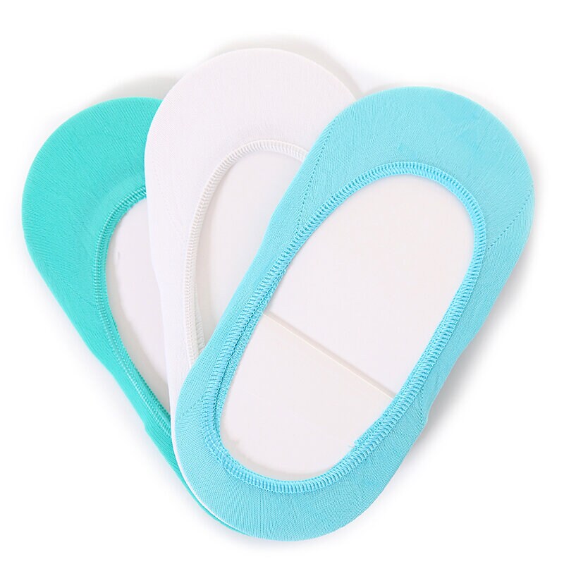Damen Socken SIZEER FOOTIES FT TC WHT AQUA BLUE FT TC WHT AQUA BLUE Blau
