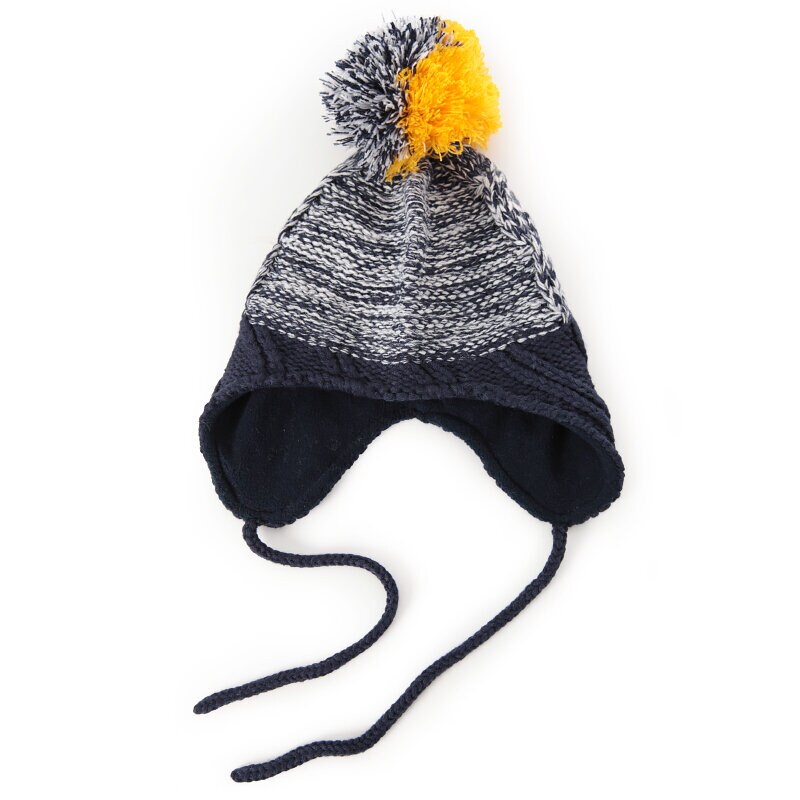 Kinder Mütze PUMA MÜTZE EARFLAP BEANIE 83013902 Dunkelblau
