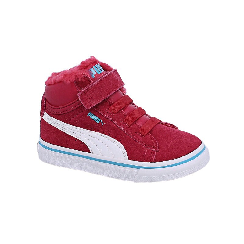 Kinder Sneaker PUMA MID VULC FUR V KIDS 35414309 Rosa
