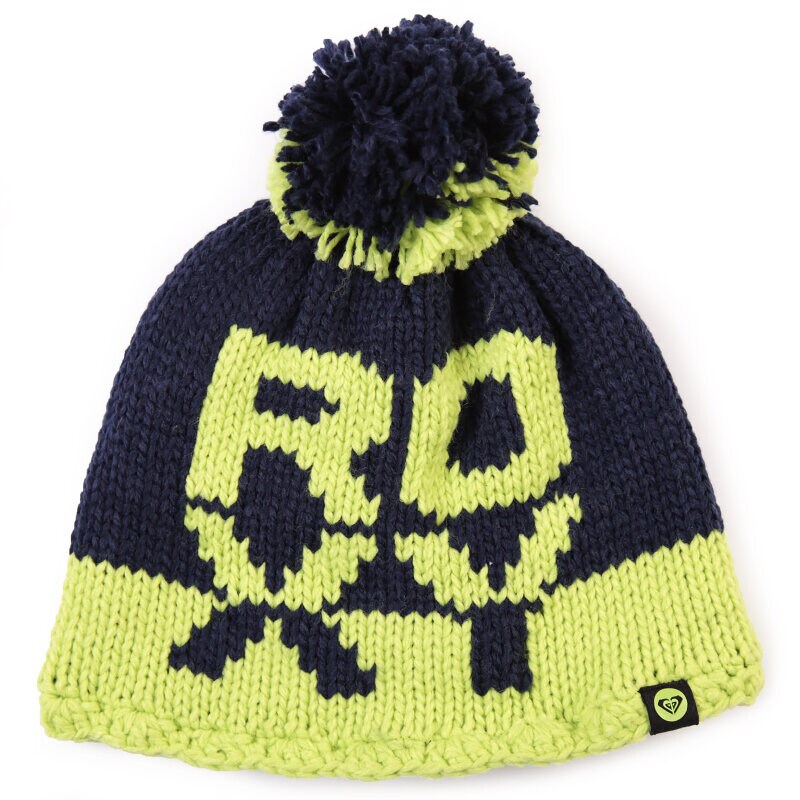 Kinder Mütze ROXY MÜTZE WINTER FJORD BEANIE ERJHA00056BTNO Grün