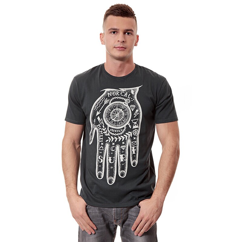Herren T-Shirt O'NEILL T-SHIRT LM HOLD FAST 4523409009 Schwarz