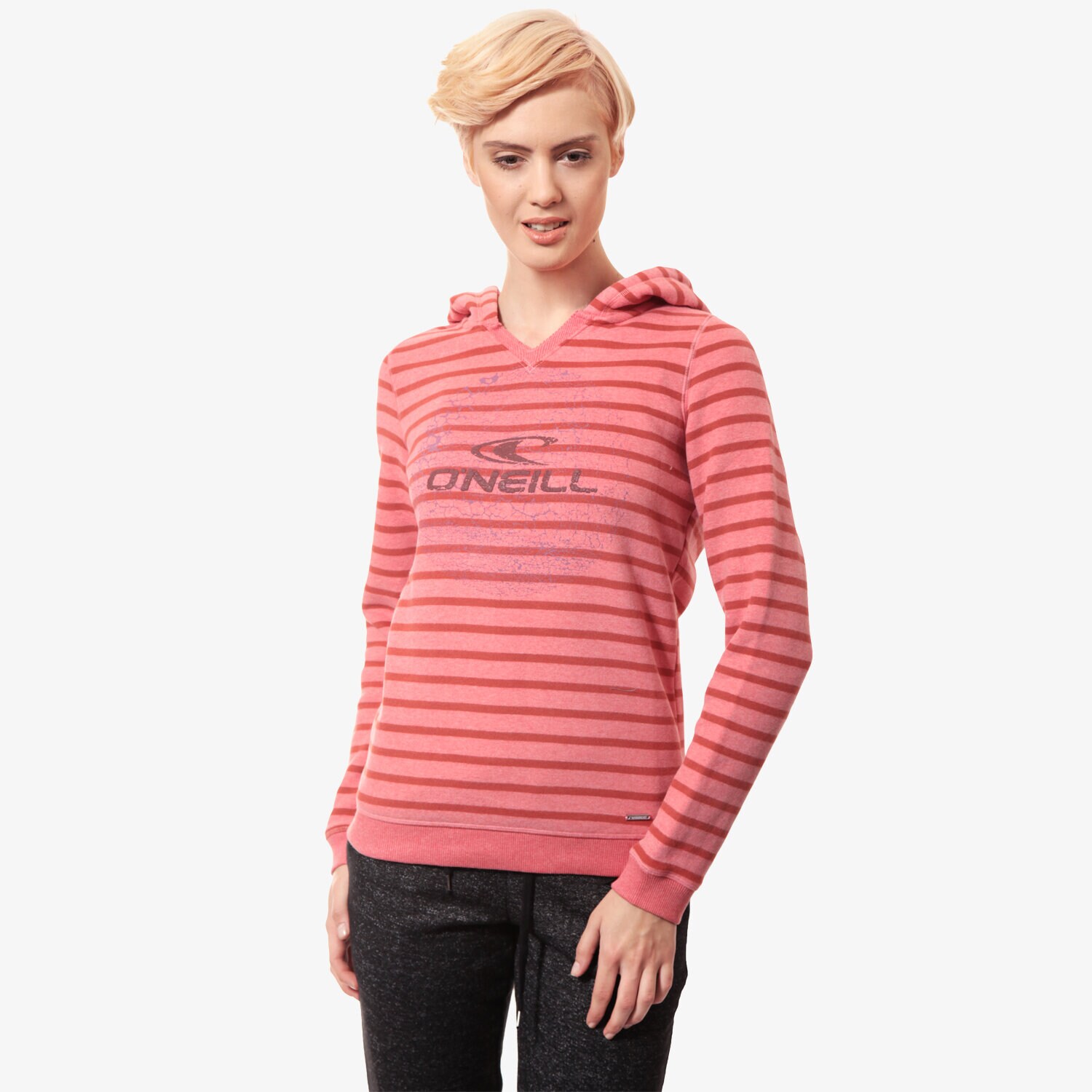 Damen O'NEILL SWEATSHIRT LW CIRCLE 4564244900 Dunkelrot