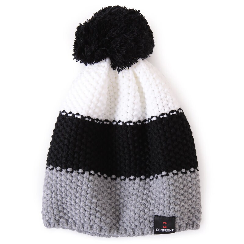 Kinder Mütze CONFRONT MÜTZE WINTER HOOP BLACK 110 P04HOOP110UNI Schwarz