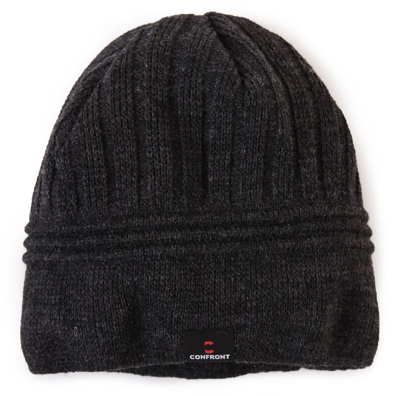 Kinder Mütze CONFRONT MÜTZE WINTER LOGAN GREY 133 P04LOGAN133UNI Grau