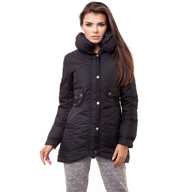 Damen Winterjacke CONFRONT JACKE J-TERSY CFV34KUD02001 Schwarz