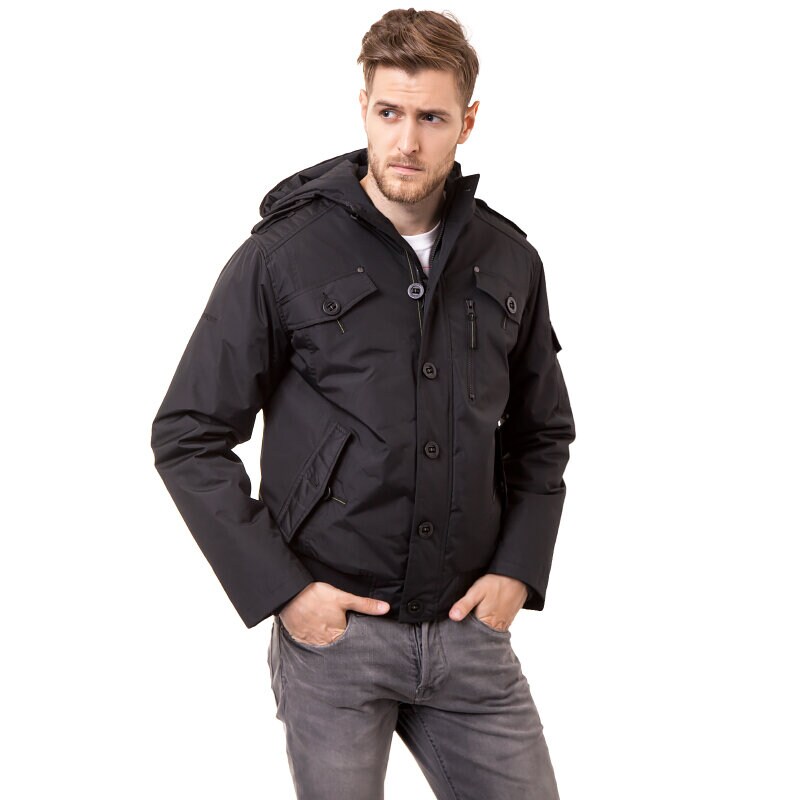 Herren Winterjacke CONFRONT JACKE ITNERS CFV34KUM06001 Schwarz