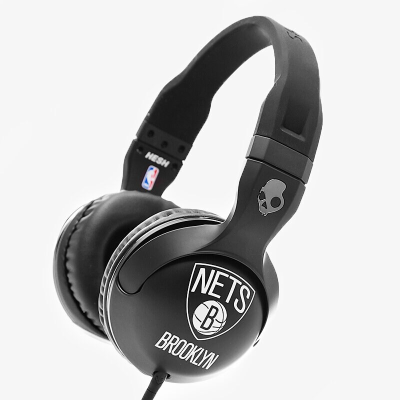 KOPFHÖRER SKULLCANDY HESH 2.0 NBA BROOKLYN NETS W/ MIC S6HSFY307 Schwarz
