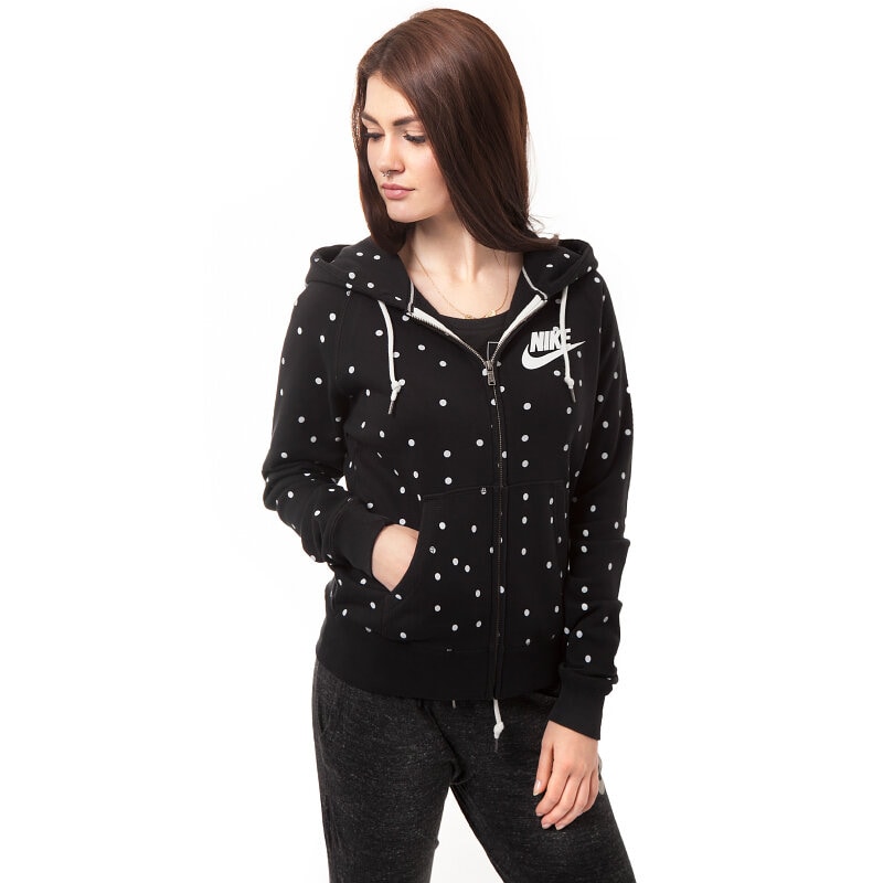 Elegantes Nike Hoodie Damen Schwarz Bild