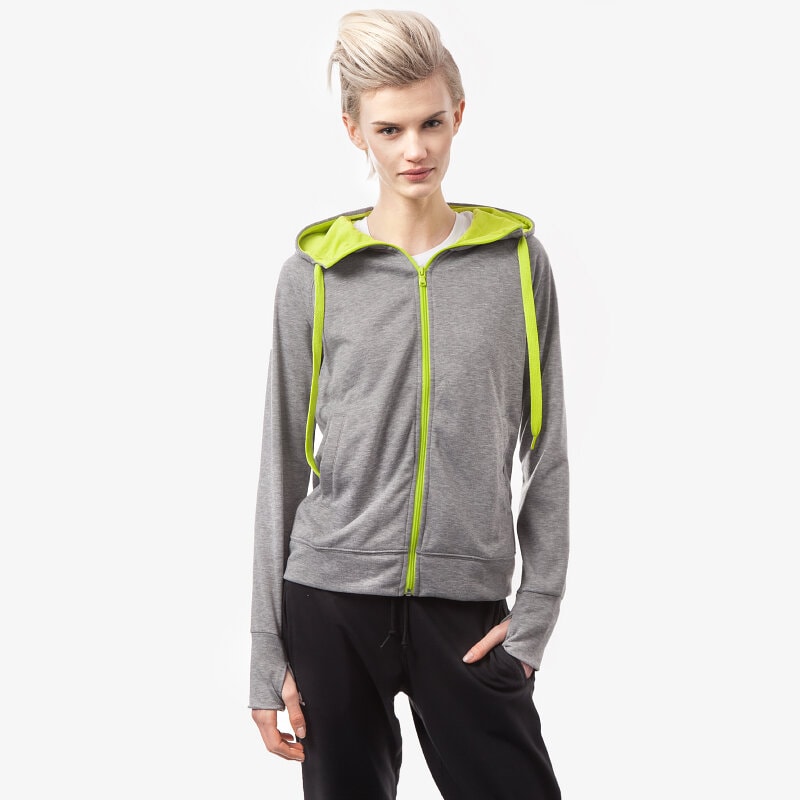 Damen ADIDAS SWEATSHIRT PRIME HD JACKET S16367 Grau