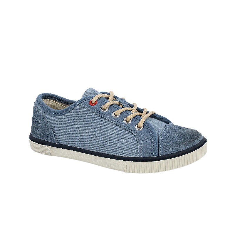 Kinder Casual Schuhe TIMBERLAND GLASTENBURY CANVAS/LEATHER OX 1276A Blau