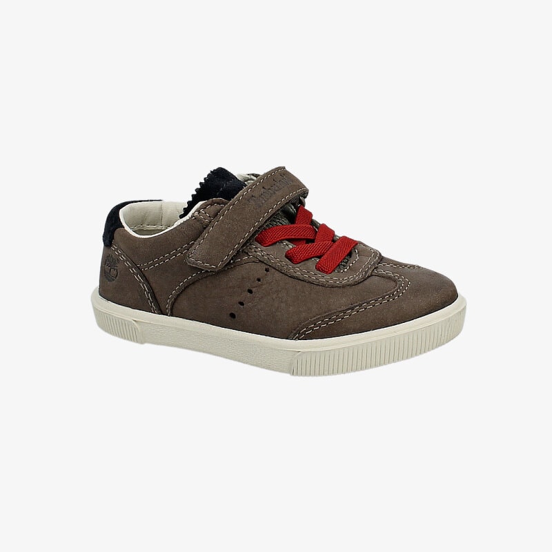 Kinder Casual Schuhe TIMBERLAND EK HOOKSET CAMP OX BUNGEE 7680R Braun