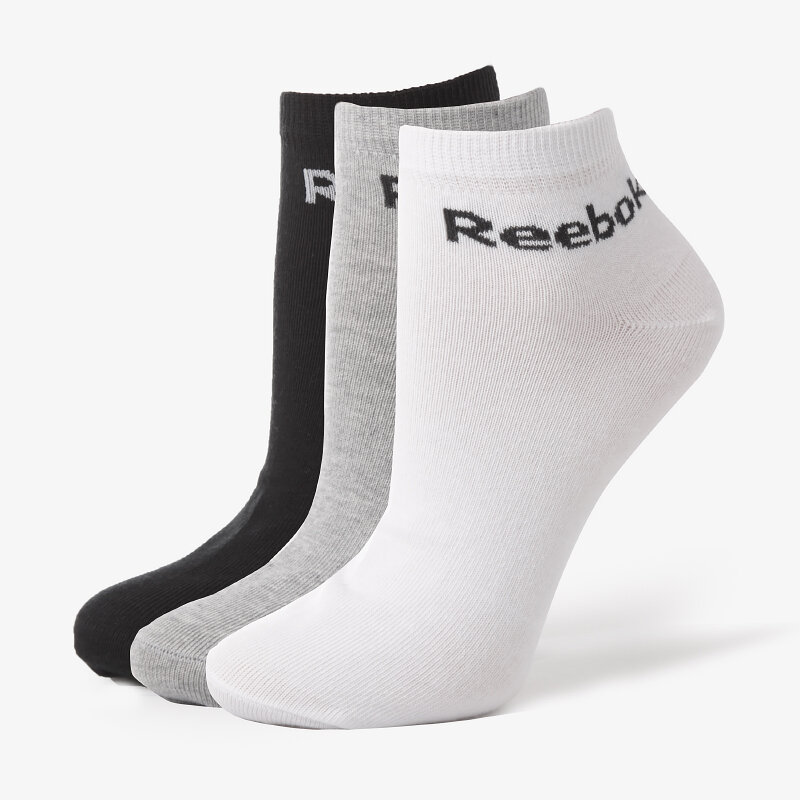 Damen Socken REEBOK SOCKEN SE M THIN SOCK 3P MEDIUM GREY HEATHER S02338 Grau