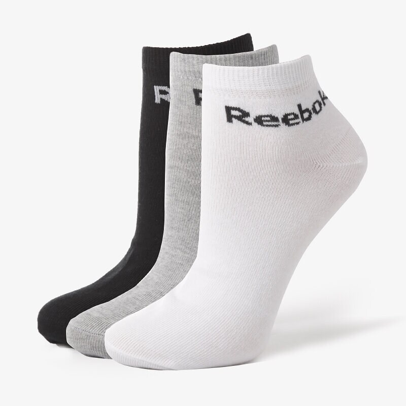 Damen Socken REEBOK SOCKEN SE M THIN SOCK 3P MEDIUM GREY HEATHER S02338 Grau