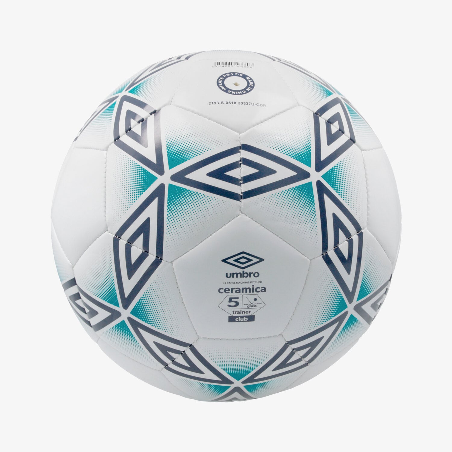 UMBRO BALL CERAMICA CLUB BALL BIAŁY 20537U096 Weiß