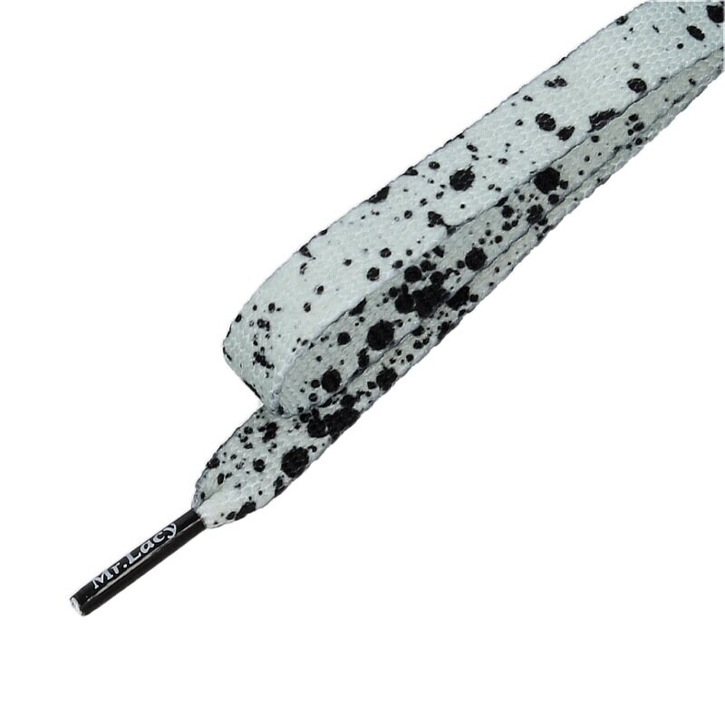Schuhpflege MR. LACY SCHNÜRSENKEL PRINTIES CEMENT GREY/BLACK 3166530 Multicolor