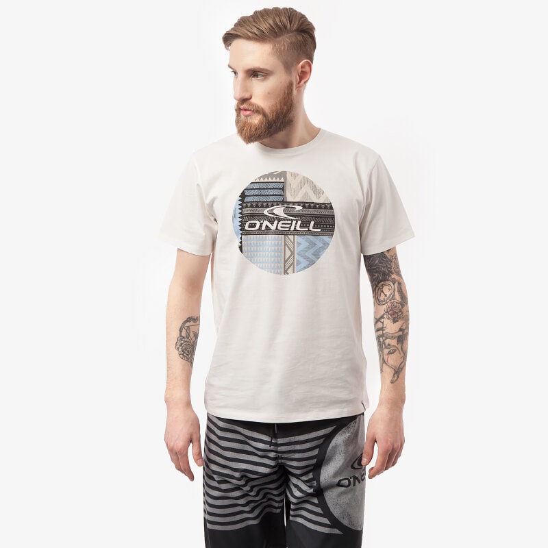 Herren T-Shirt O'NEILL T-SHIRT FOR SURF 5023841032 Weiß