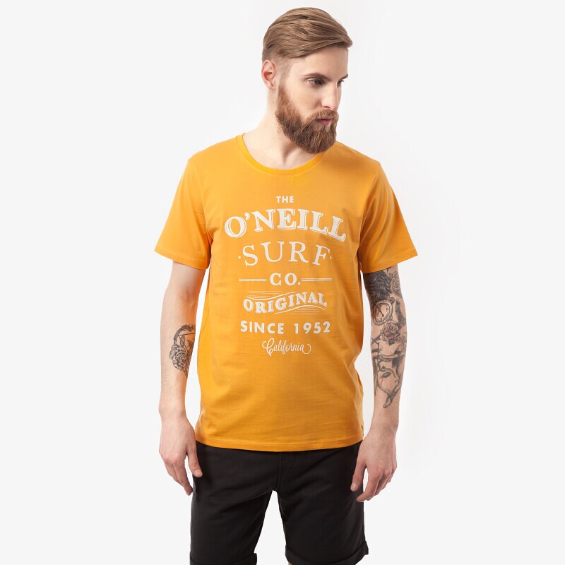 Herren T-Shirt O'NEILL T-SHIRT THE ARC 5023882524 Gelb