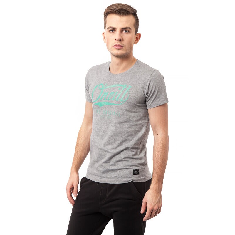 Herren T-Shirt O'NEILL T-SHIRT GRADUATE 5023908001 Grau